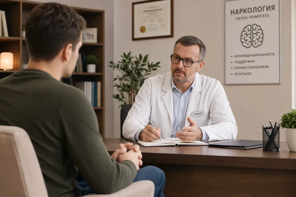 Медицинский персонал в клинике
